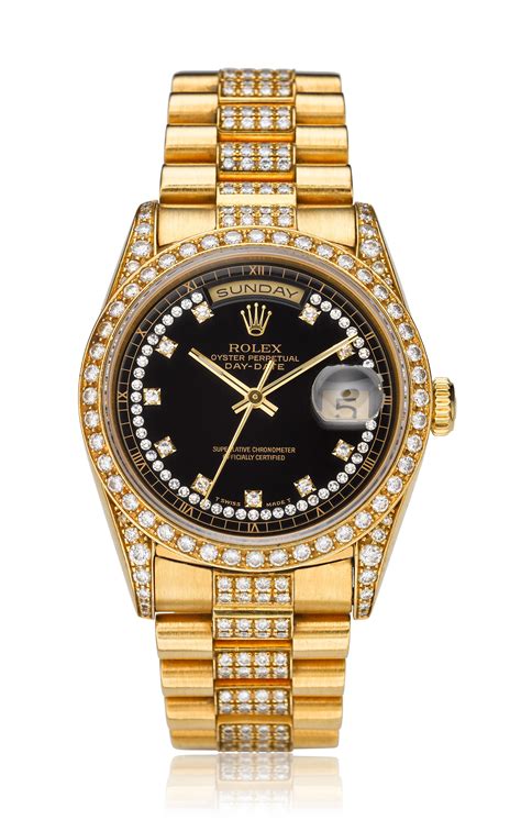 rolex day date full diamond|18k gold Rolex with diamonds.